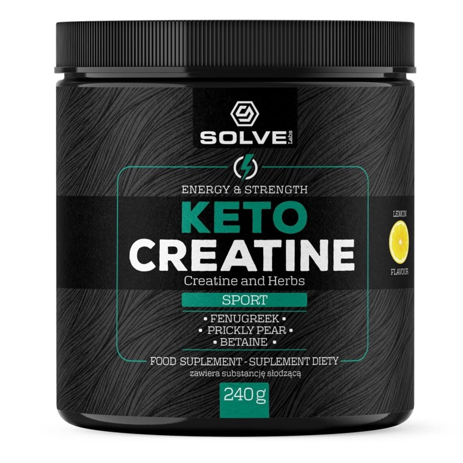 Kreatyna Solve Labs Kreatyna Keto 240g Energy & Strength
