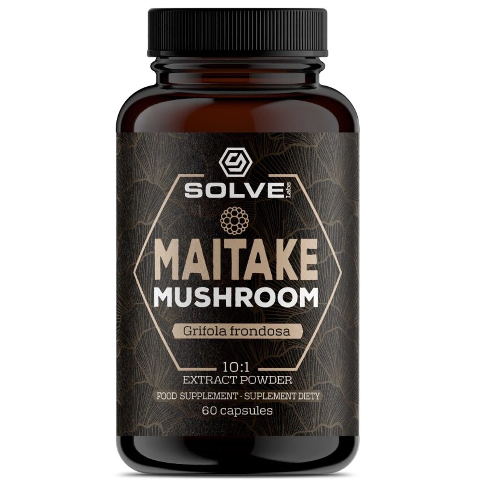 Adaptogeny Solve Labs Maitake (Żagwica Listkowata) 10:1 60kaps