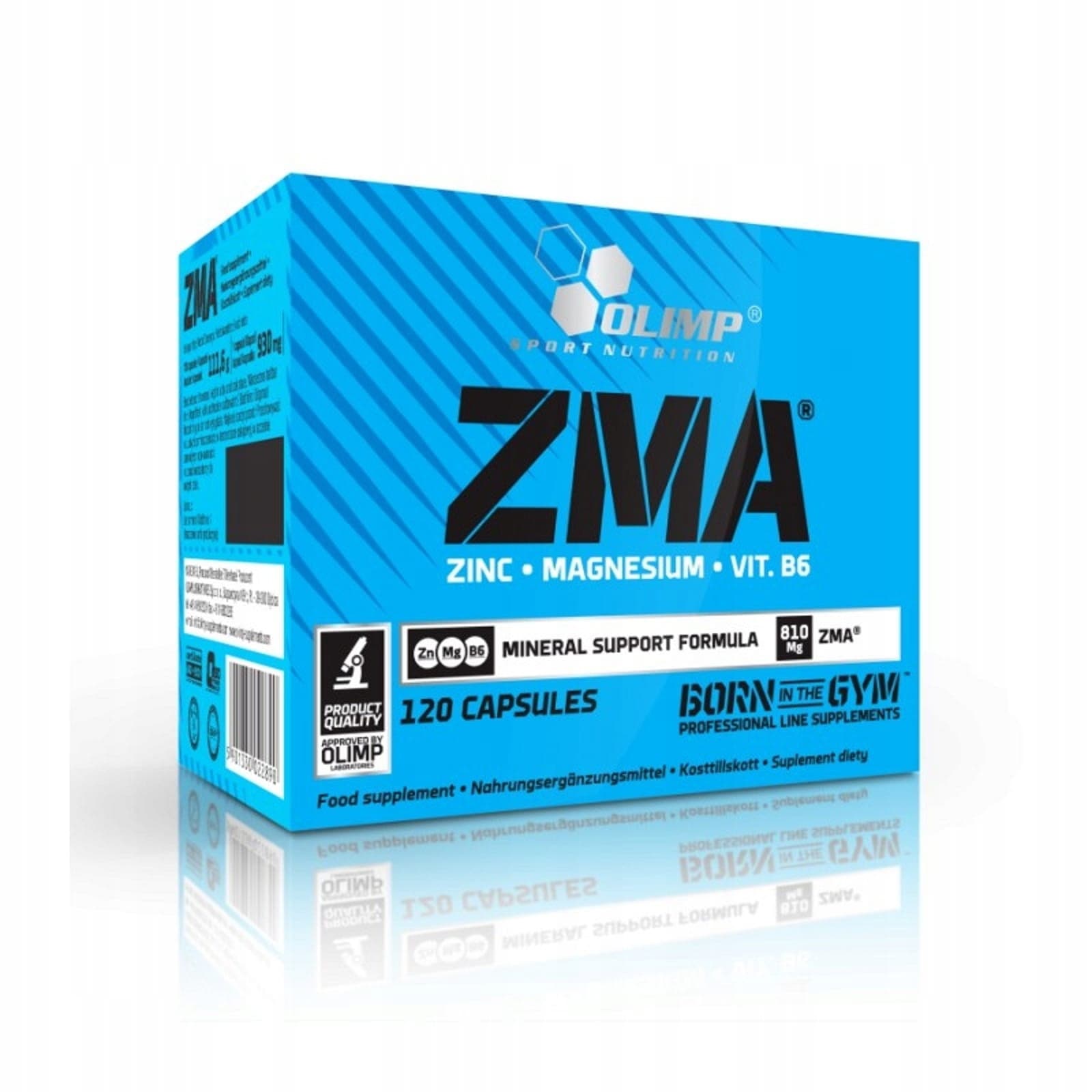 Minerały ZMA Olimp ZMA 120kaps