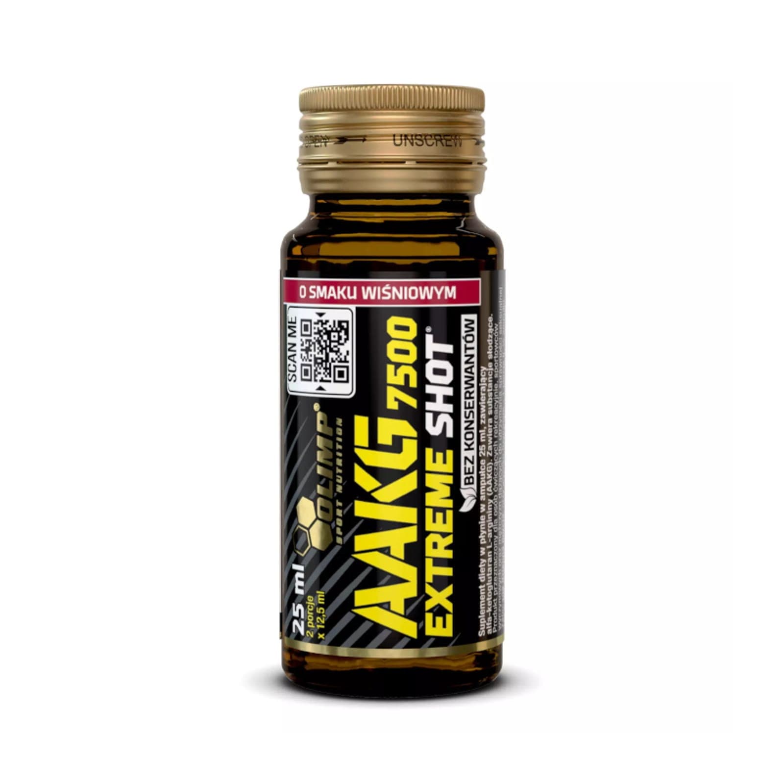 Suplement Pompujący AAKG Olimp AAKG Extreme Shot Szklana 25ml