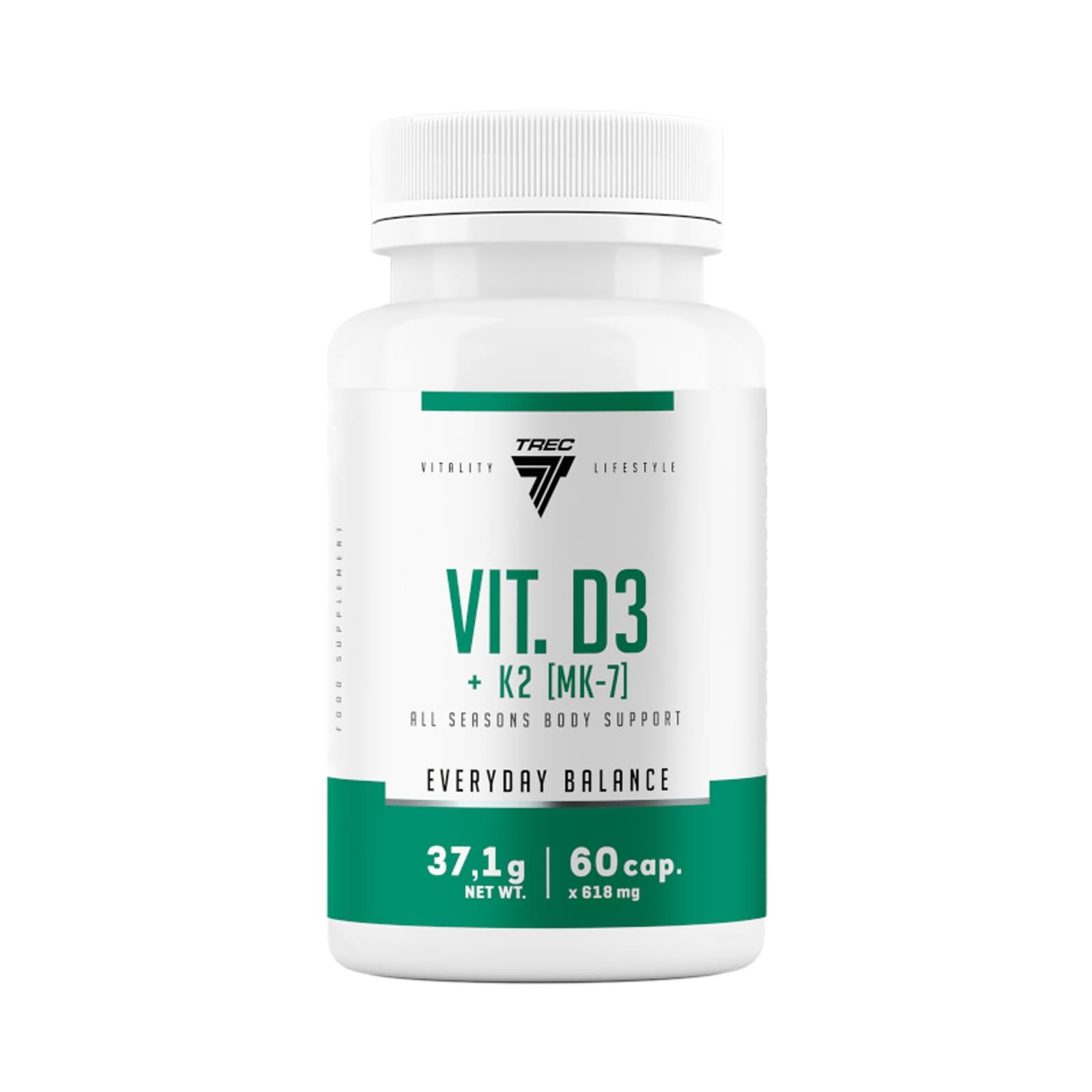 Witaminy D Trec Nutrition VIT D3 + K2 60kaps