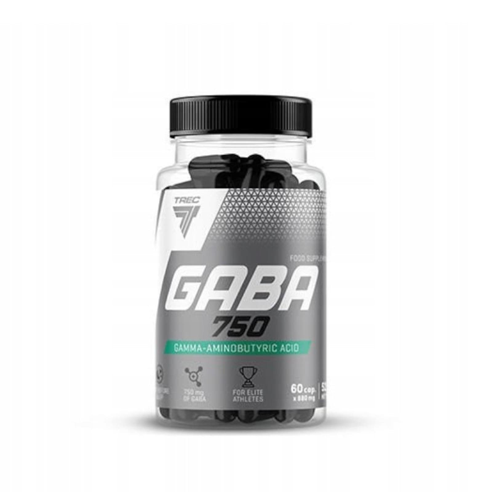 Aminokwasy Kwas Gamma-Aminomasłowy Trec Nutrition Gaba 750 60kaps