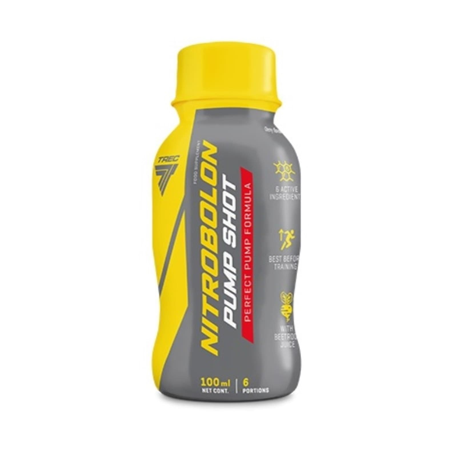 Shot Przedtreningowy Wieloskładnikowy Trec Nutrition Nitrobolon Pump Shot 100ml