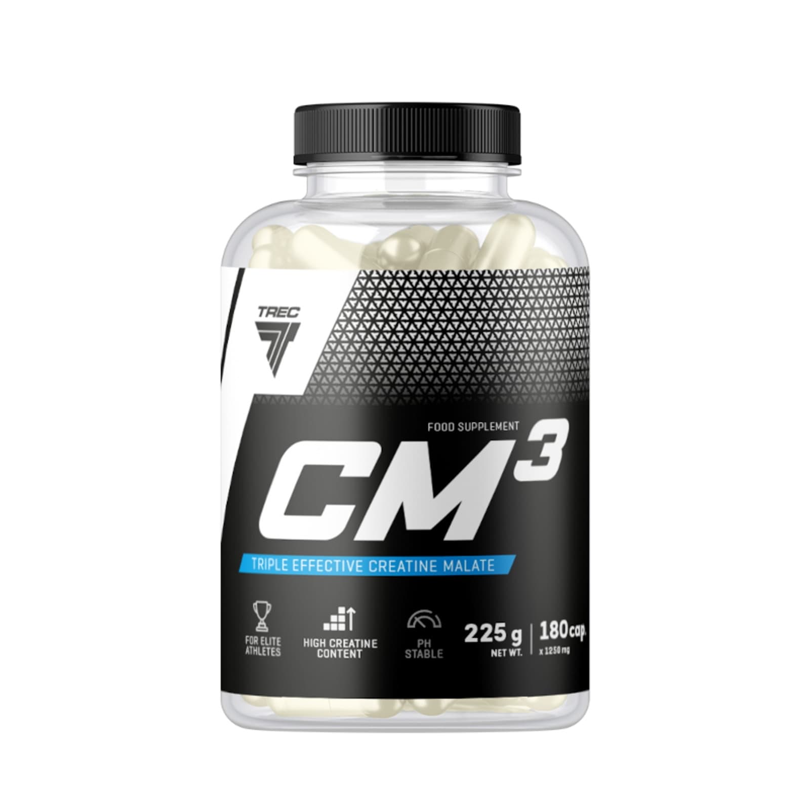 Kreatyna Jabłczan Trec Nutrition CM3 180kaps