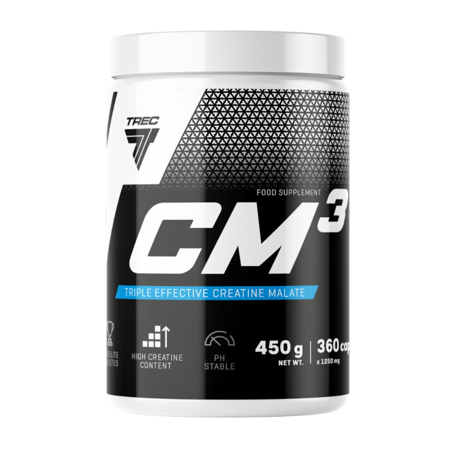 Kreatyna Jabłczan Trec Nutrition CM3 360kaps