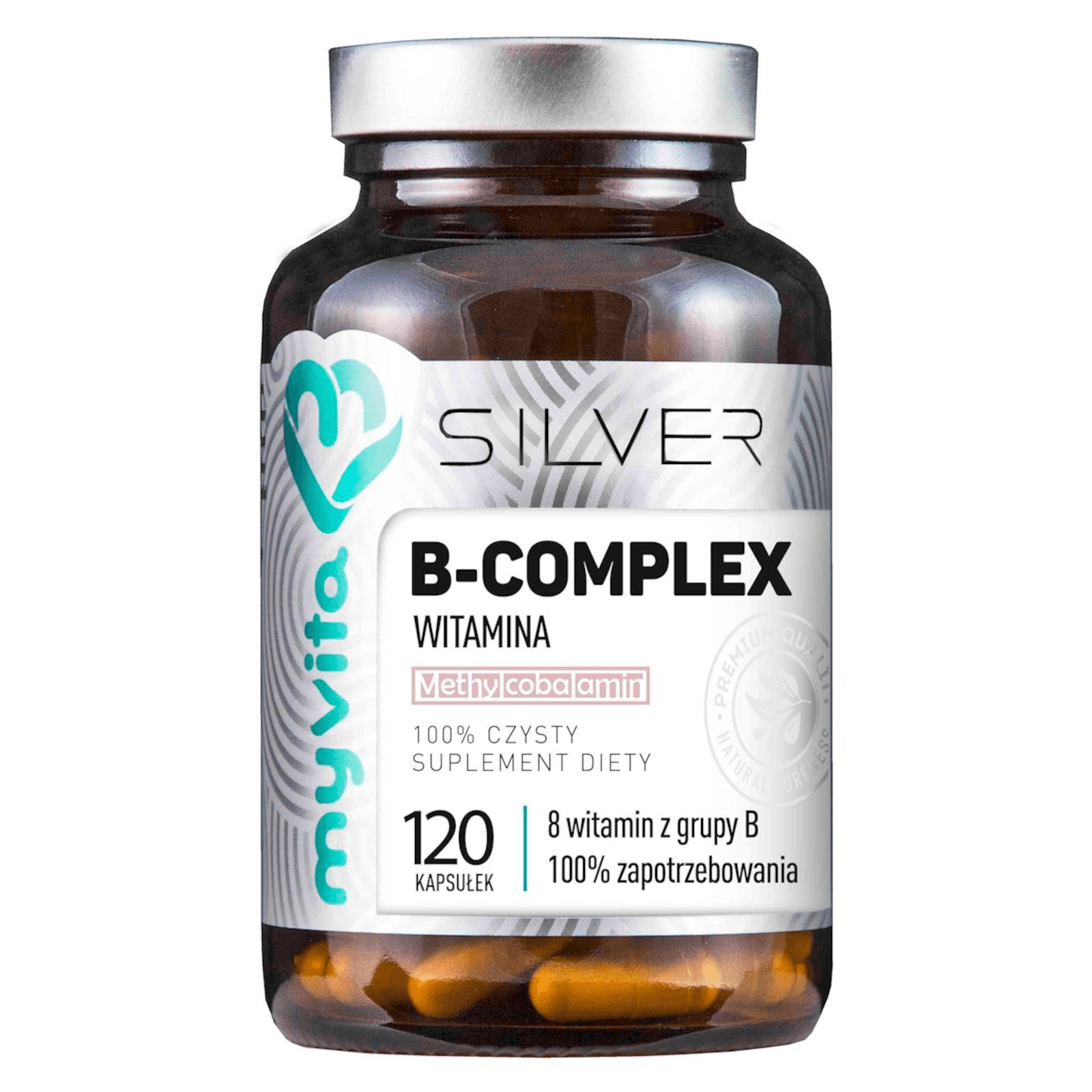 Witamina B MyVita SILVER B-Complex 120vcaps