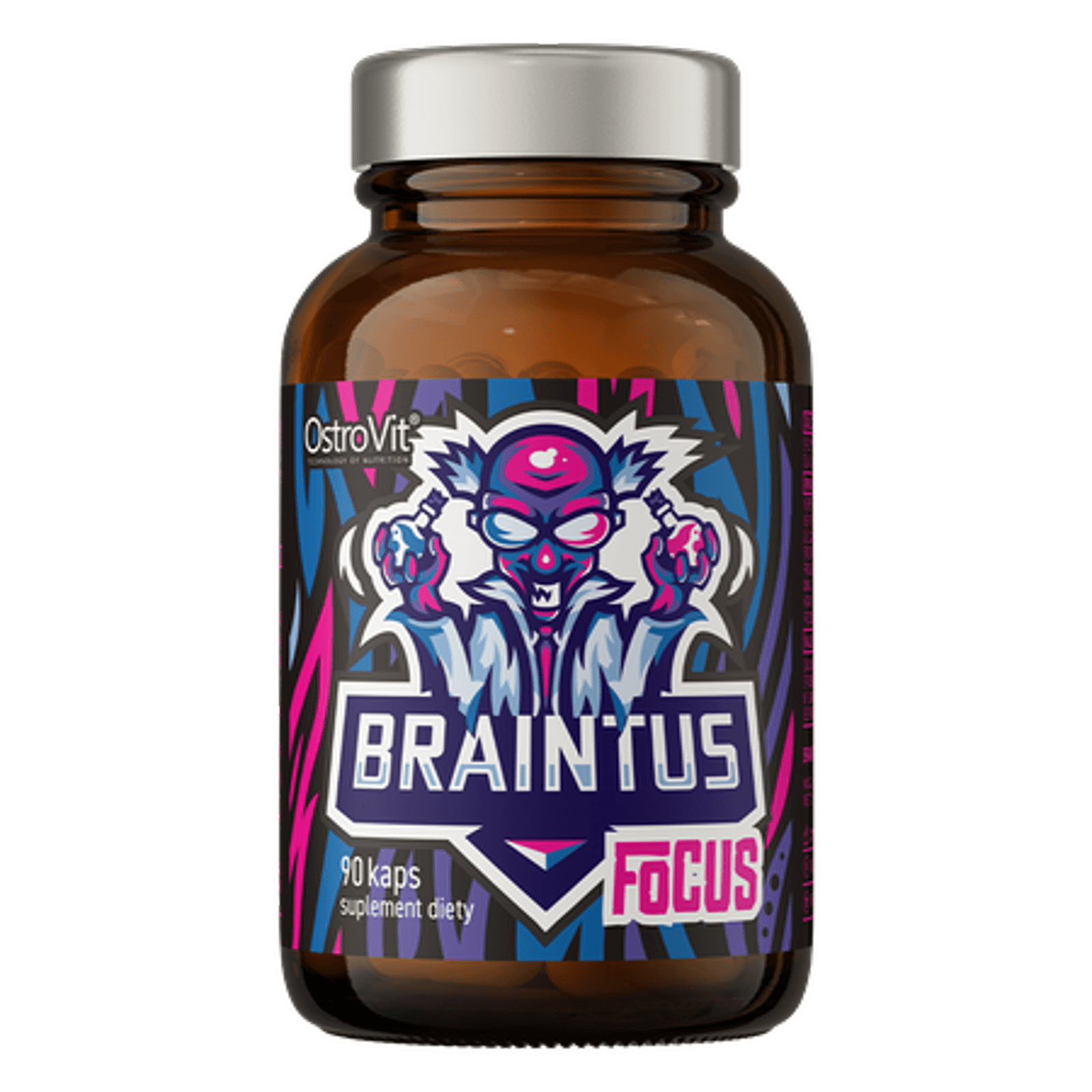 Wsparcie Mózgu Kompleks OstroVit Braintus Fokus 90kaps