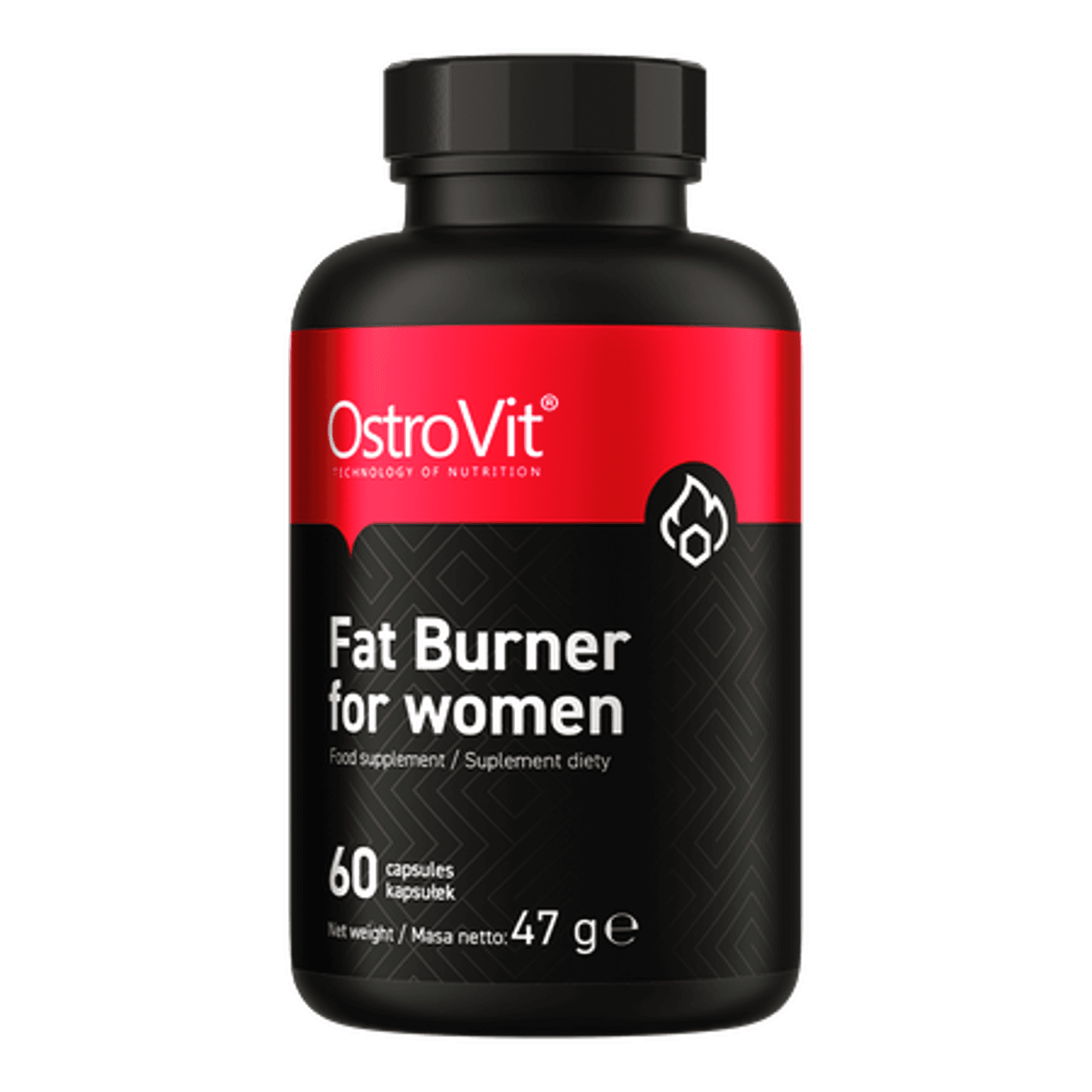 Odchudzanie Spalacz Tłuszczu OstroVit Fat Burner Woman 60kaps