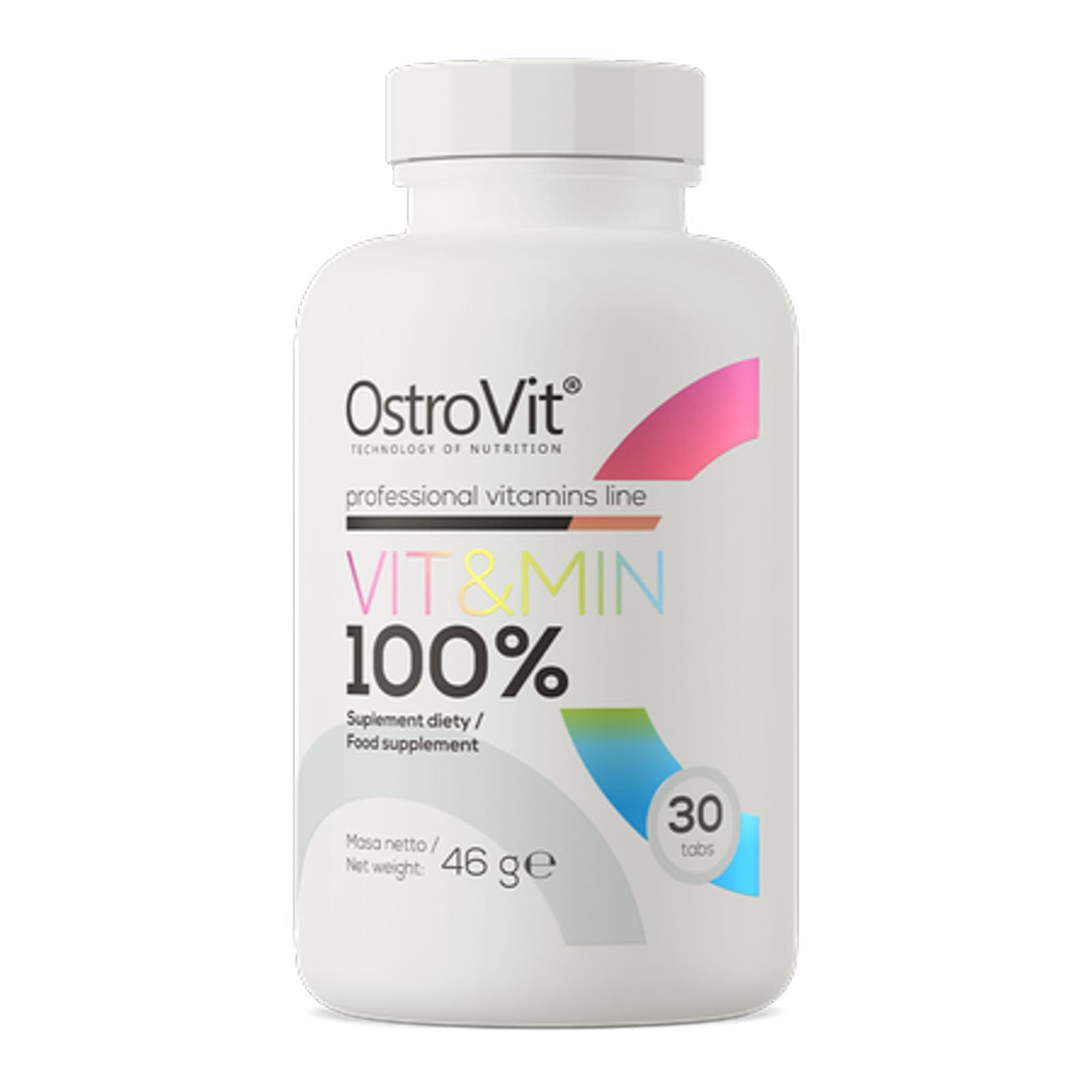 Witaminy i Minerały Kompleks OstroVit Vit&Min 30tab