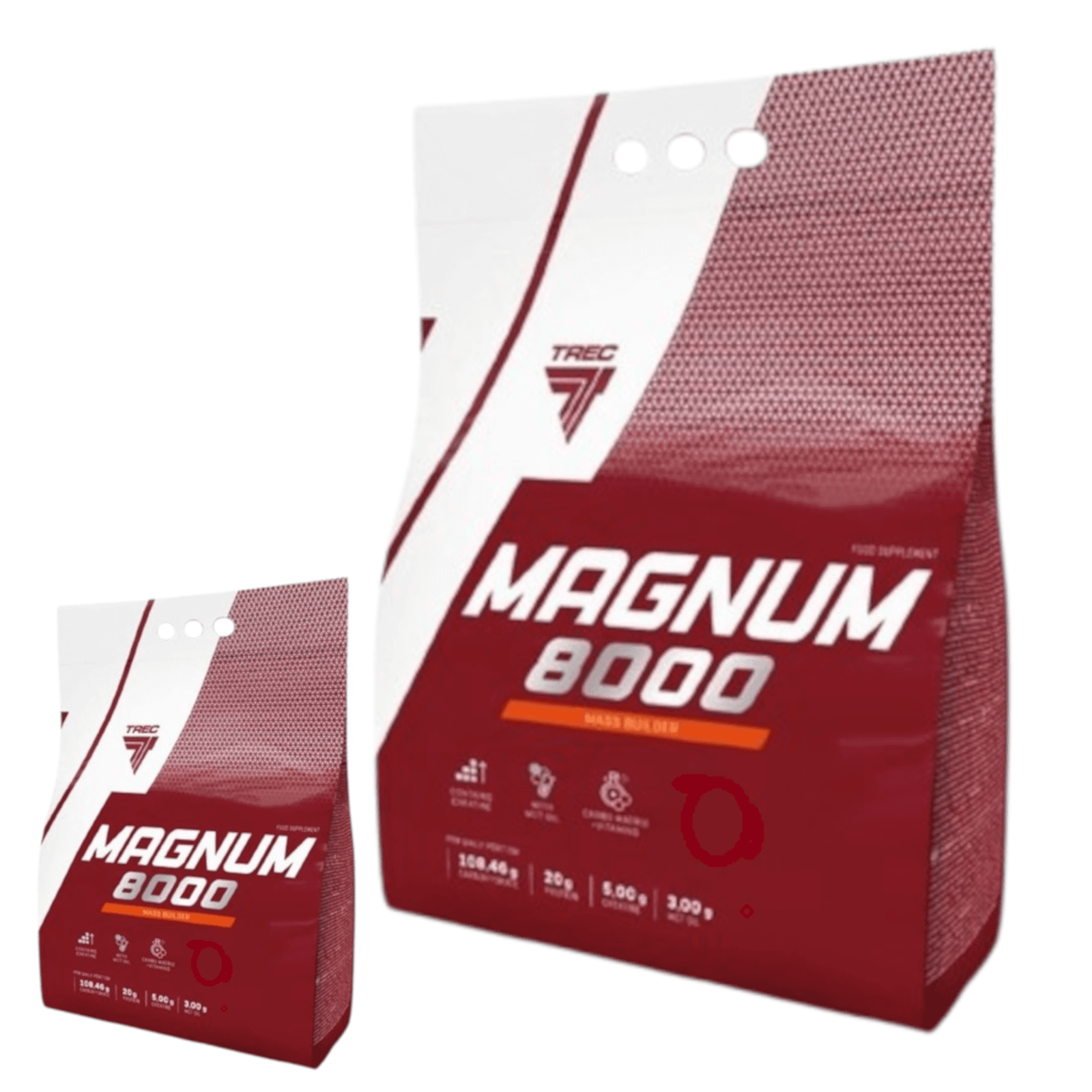 Wielopak Trec Nutrition Magnum 8000 5450g + 1000g