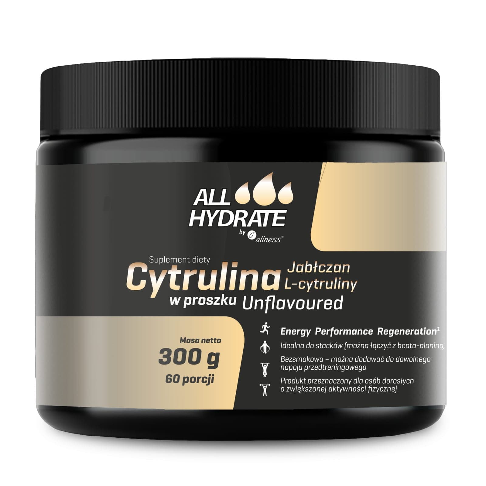 Suplement Przedtreningowy Aliness Allhydrate Cytrulina 300g
