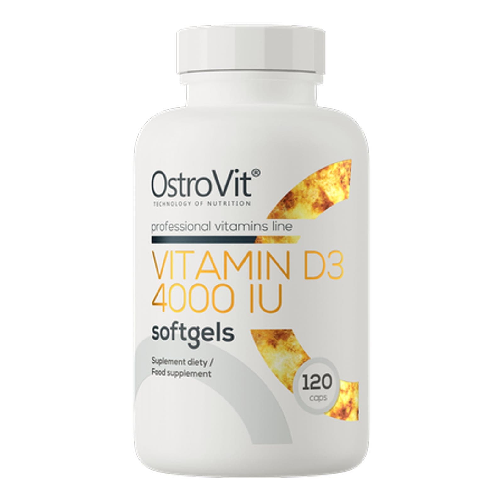 Witaminy D Ostrovit Vit D3 4000IU 120softgels