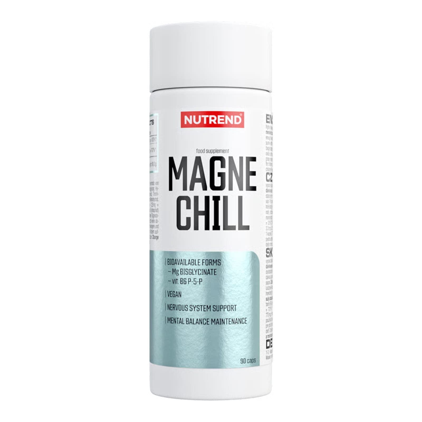 Witamina B i Magnez Nutrend Magnechill 90kaps