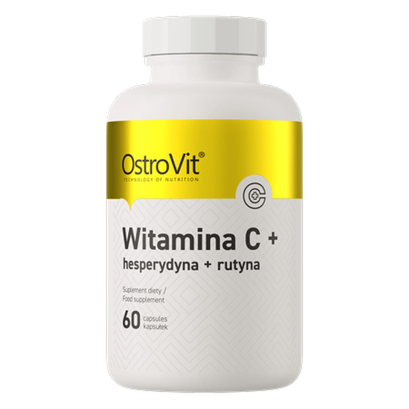 Witaminy C Ostrovit Vitamin C+ Hesperidin + Rutin 60kaps