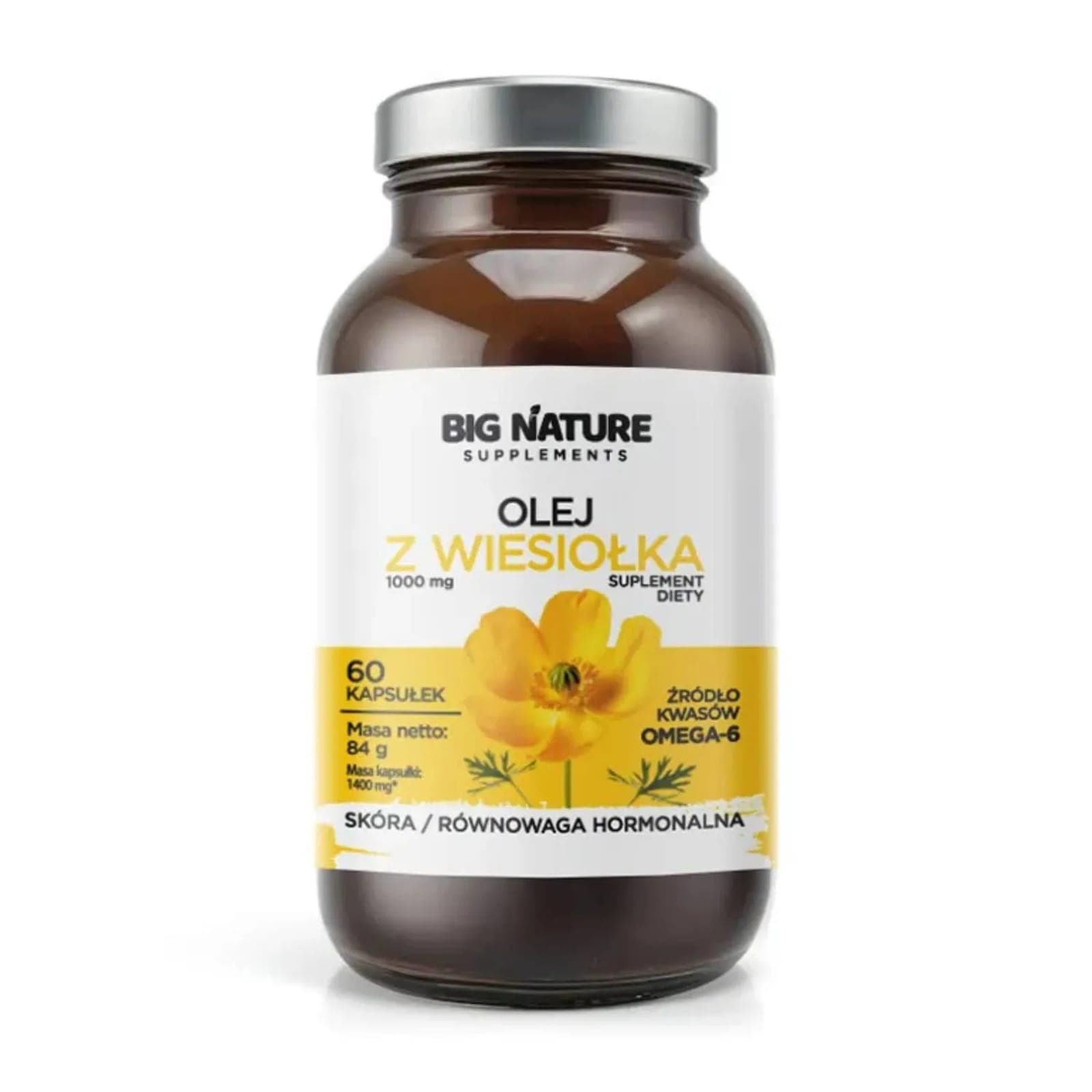 Kobieca Kondycja Big Nature Olej z Wiesiołka 60kaps
