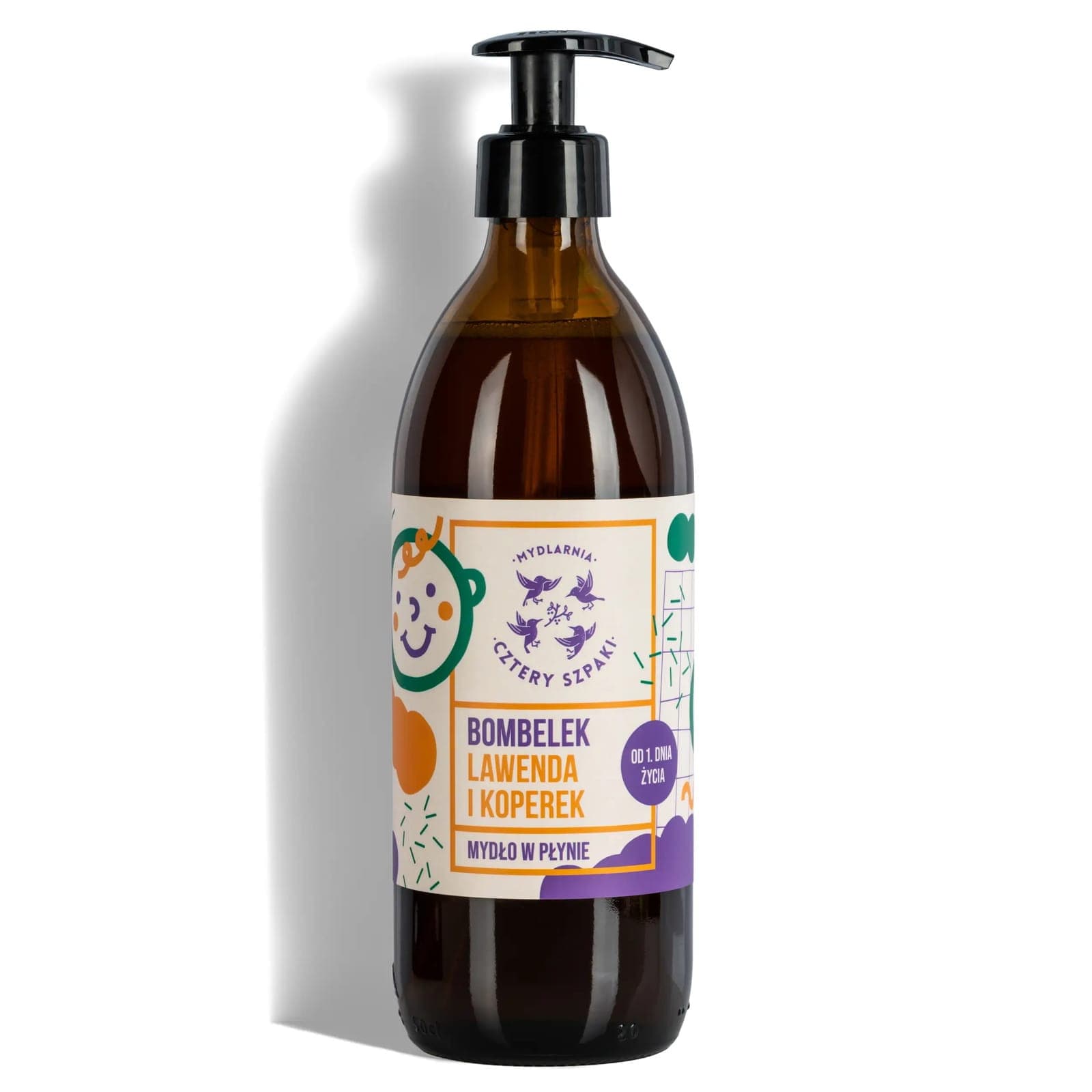 Kosmetyki Naturalne 4 Szpaki Mydło w płynie Bombelek 300ml