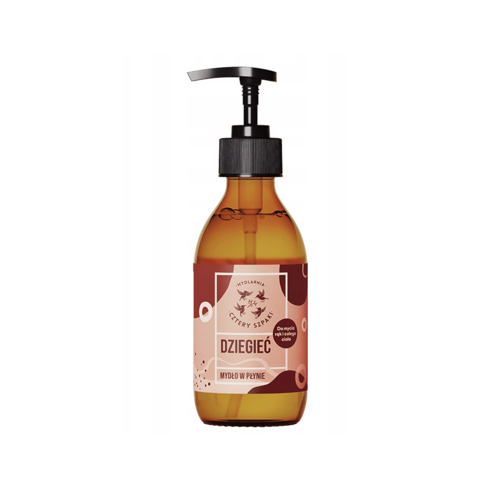 Kosmetyki Naturalne 4 Szpaki Mydło dziegciowe w płynie 300ml
