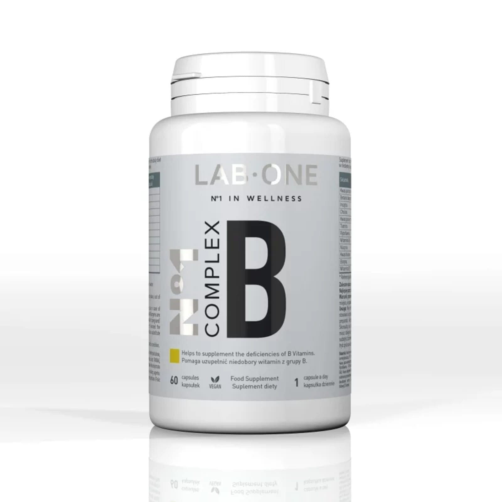 Witamina B Lab One N°1 Complex B 60kaps