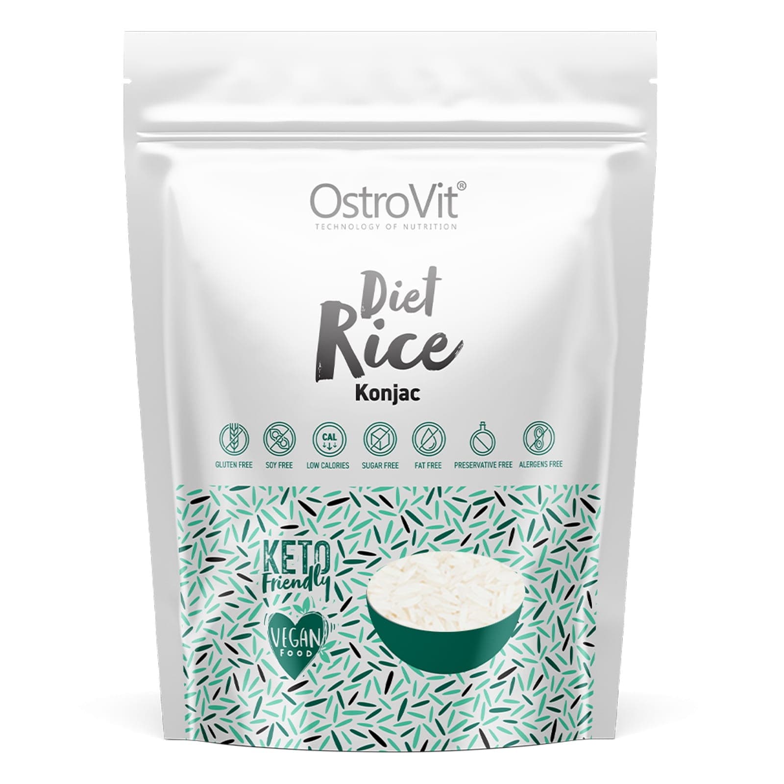 Zdrowa Żywność Posiłek Dietetyczny Ostrovit Rice Konjac 400g