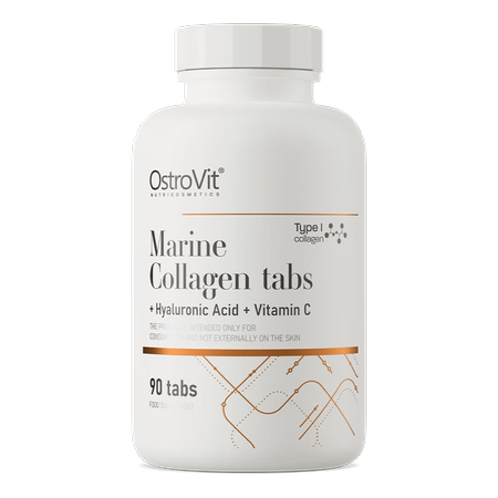 Regeneracja Stawów Kompleks Ostrovit Marine Collagen+Hyaluronic Acid + C 90tab