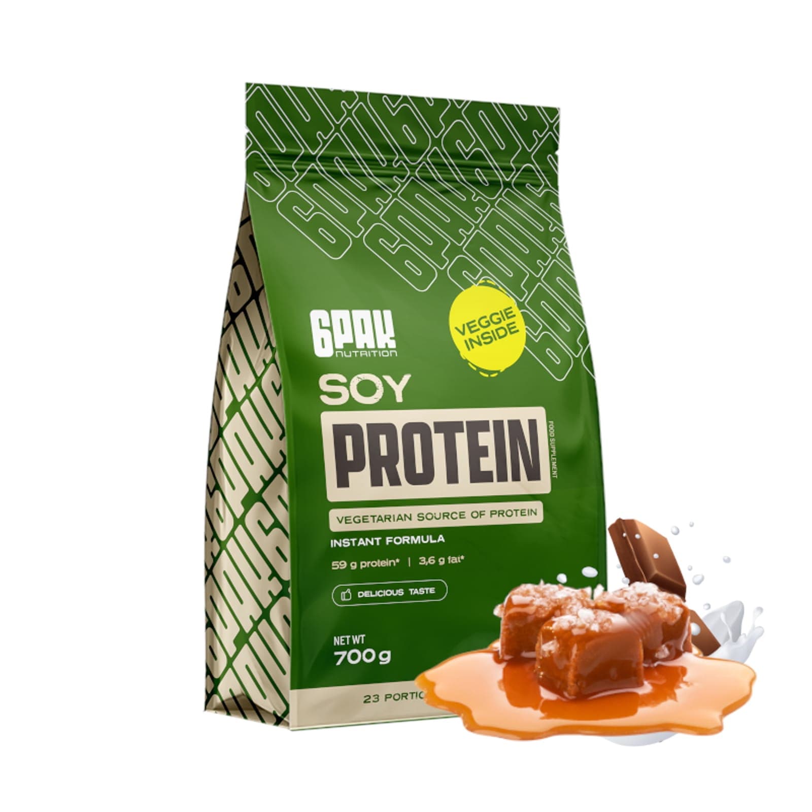Odżywka Białkowa Roślinna 6PAK Nutrition Soy Protein 700g