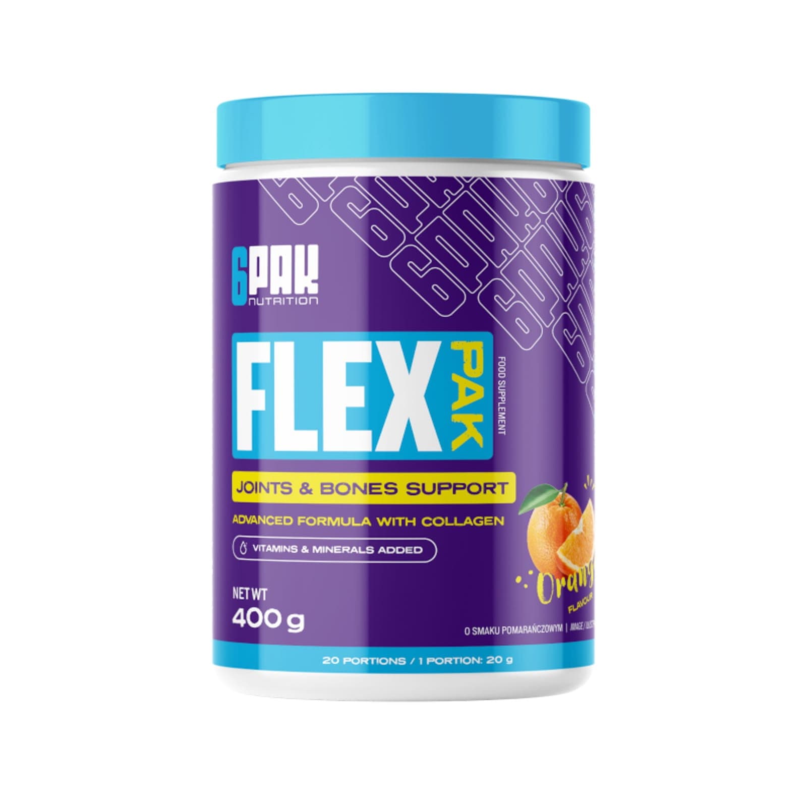 Regeneracja Stawów Kompleks 6PAK Flex Pak 400g