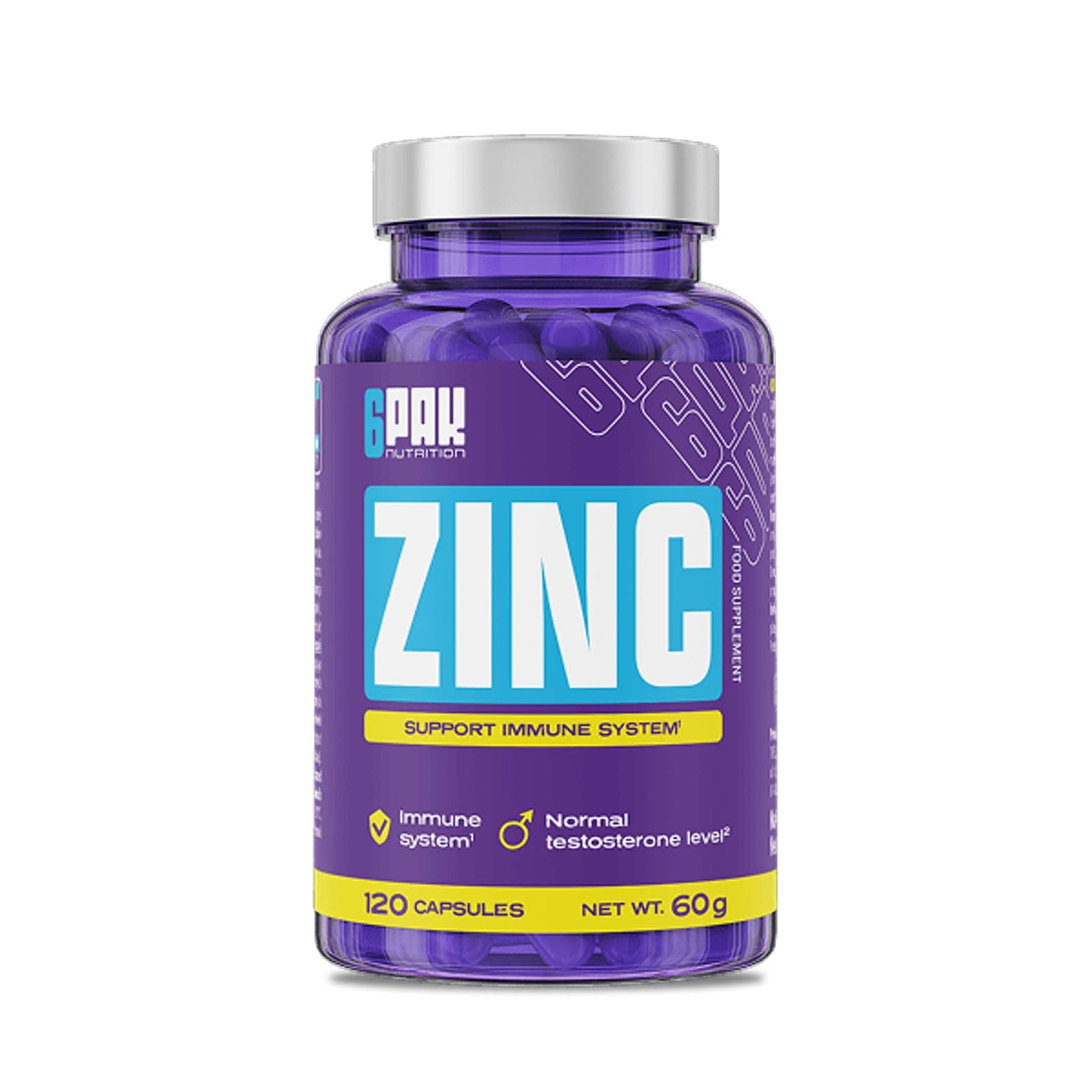 Minerały Cynk 6PAK Zinc 120kaps