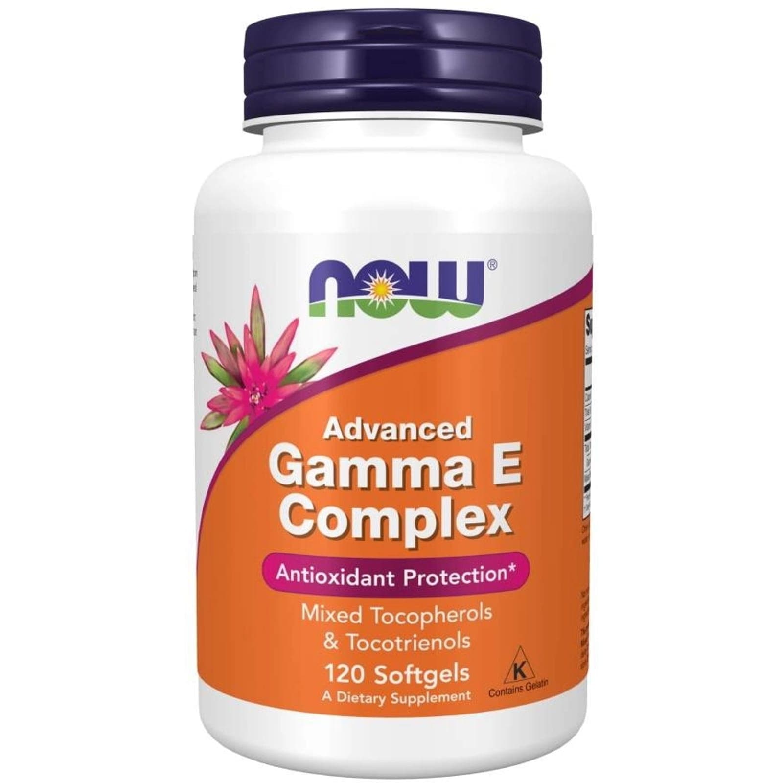 Wsparcie Odporności Now Foods Advanced Gamma E Complex 120softgels