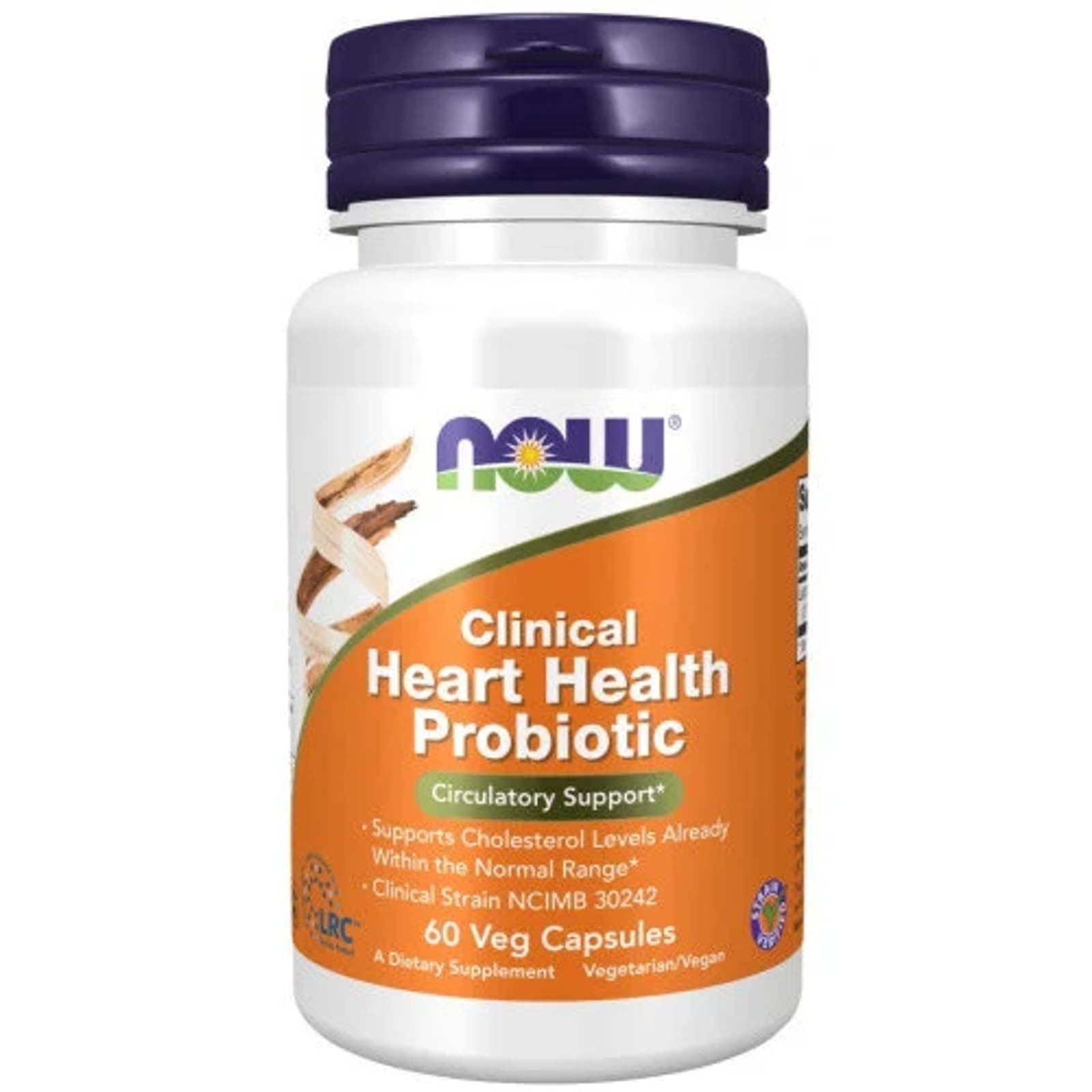 Serce i Układ Krążenia Now Foods Clinical Heart Health Probiotic 60vcap