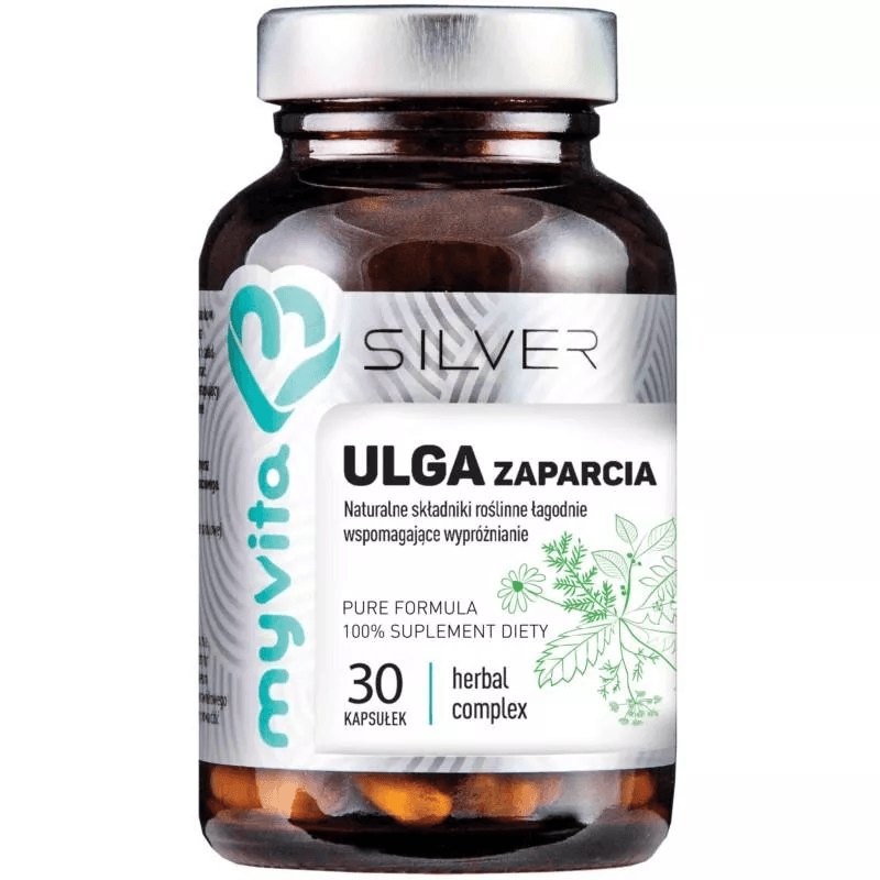 Trawienie Kompleks MyVita Silver Ulga Zaparcia 30kaps