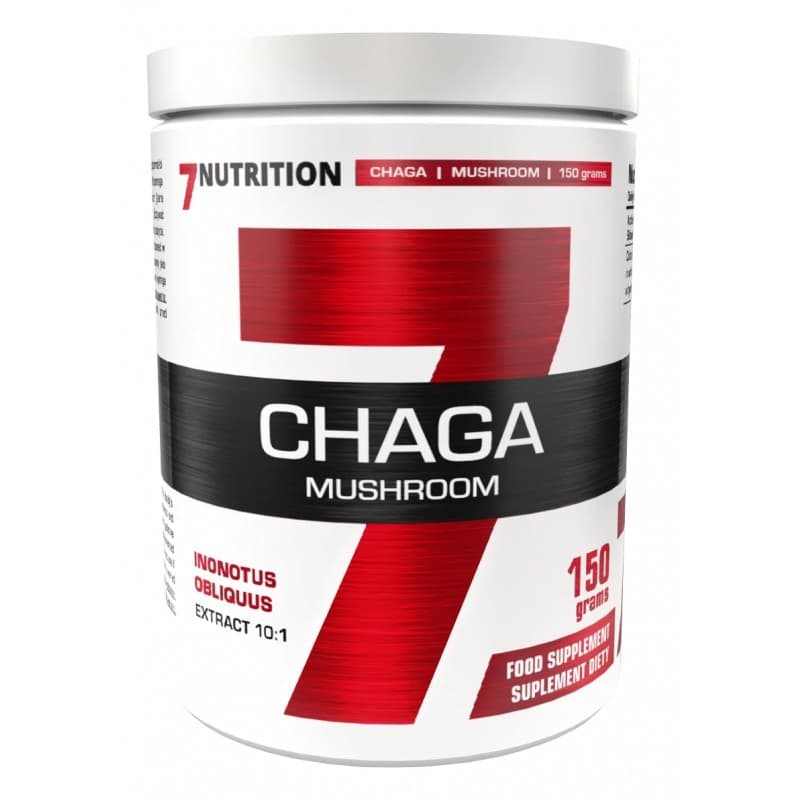 Antyoksydanty Błyskoporek Podkorowy 7Nutrition Mushroom CHAGA 10:1 150g