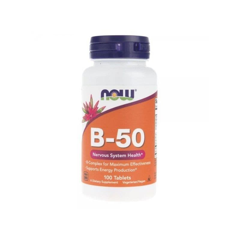 Witaminy B Now Foods B-50 100tab
