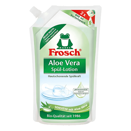Frosch Aloe Vera Dishwashing Liquid Refill – 800ml