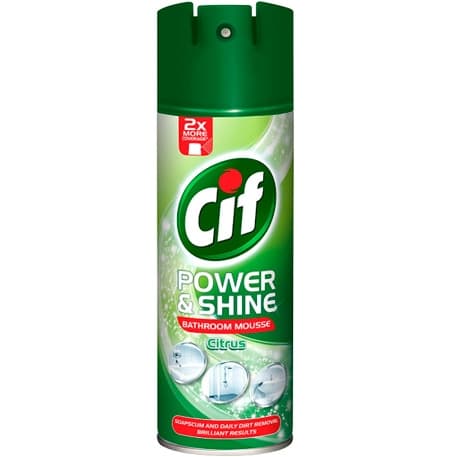Cif Power & Shine Citrus Bathroom Mousse - 500ml