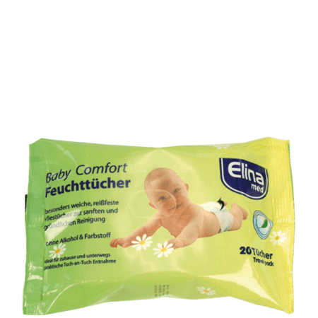 Elina Baby Comfort Wet Wipes - 20 pcs
