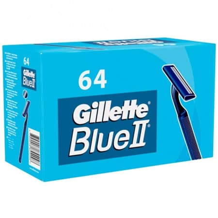 Gillette Blue II Disposable scrapers 64 pcs