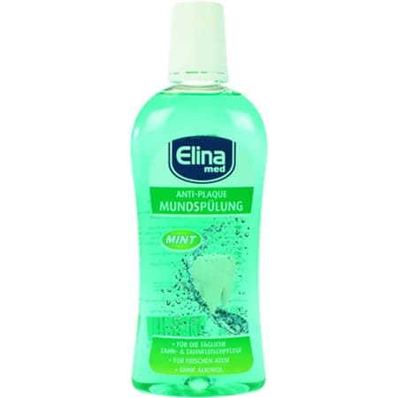 Elina Mint Anti Plaque Mouthwash 500ml