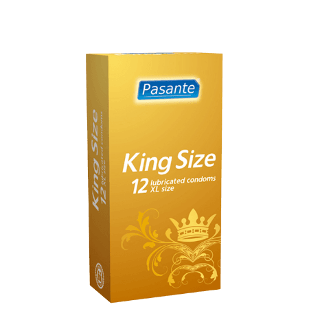 Pasante XL King Size Condoms - 12 pcs