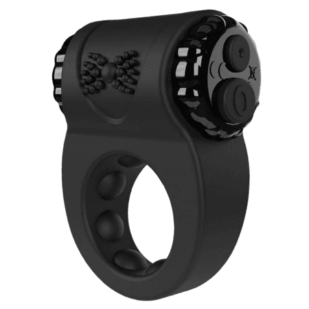 Screaming O Big O Ritz Rechargeable Vibrating Ring – Black