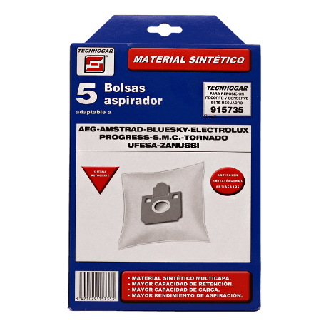 Tecnhogar AEG-Electrolux Vacuum cleaner bags - 5 pcs