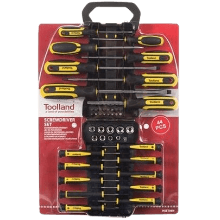 Toolland HSET08N Screwdriver & Bit Set - 44 pieces