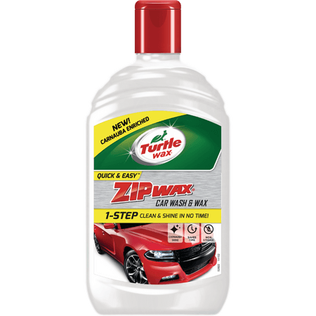 Turtle Wax Zip Wax Car Wash & Wax Car Shampoo - 500 ml
