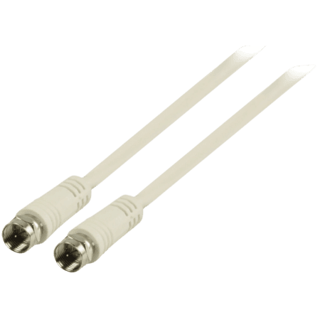Valueline F Male to F Male Antenna Cable - 1.5 metres
