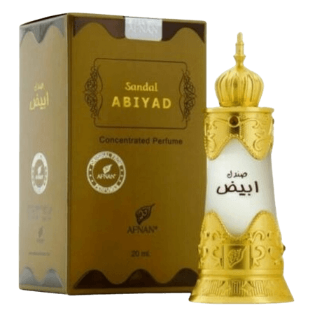 Afnan Unisex Sandal Abiyad Parfumolie – 20 ml