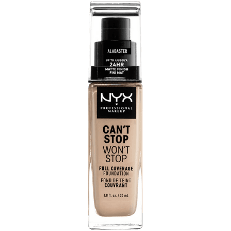NYX Can't Stop Won't Stop Foundation - Alabaster
