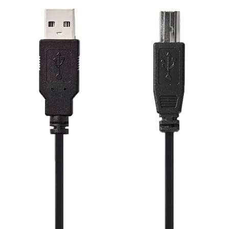 Nedis USB 2.0 Kabel A (Mannelijk) naar B (Mannelijk) - 0,5 meter