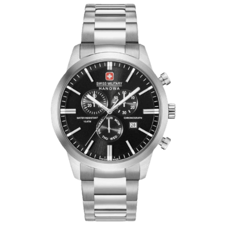 Zwitserse Militaire Hanowa Chrono Classic 44mm