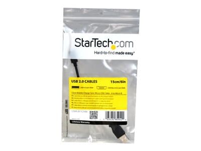 STARTECH 15cm USB / Slim Micro USB Cbl