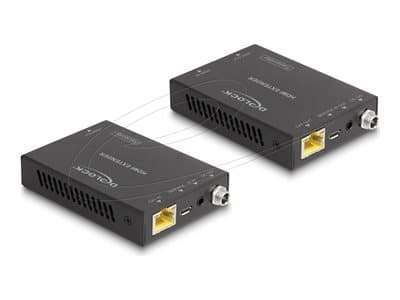 DELOCK HDMI Extender Set über Cat.6 Kabel 4K 60 Hz 50 m