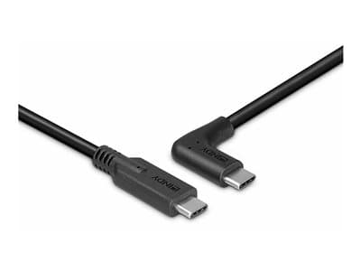 LINDY 1.5m USB 3.2 Typ C Kabel 90 gewink
